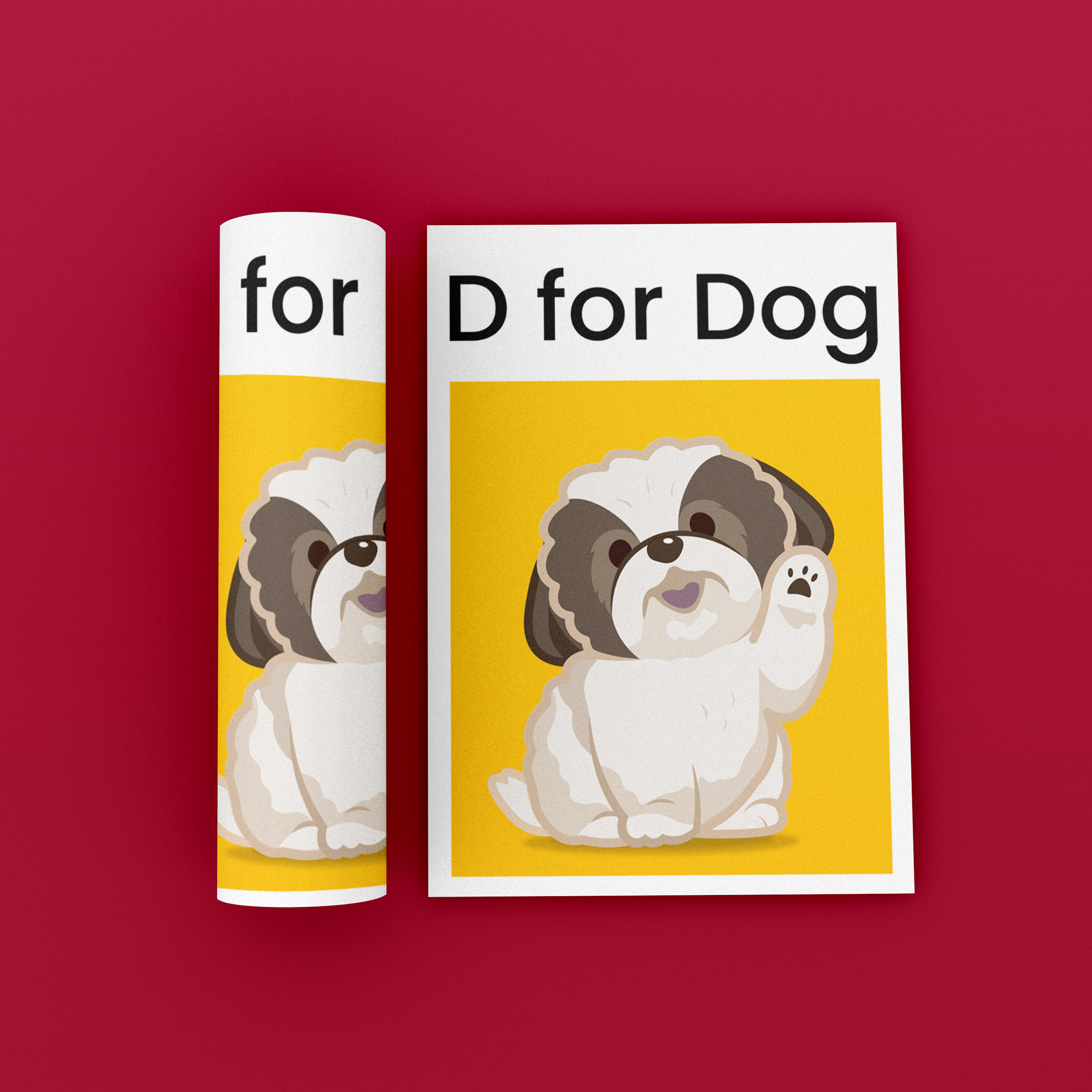 Dog poster commission